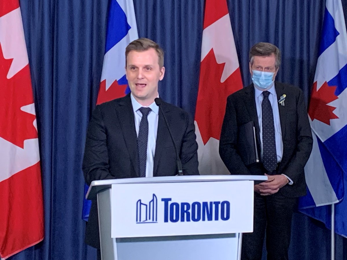 Toronto City Councillor announced his resignation during a press conference on April 5, 2022.