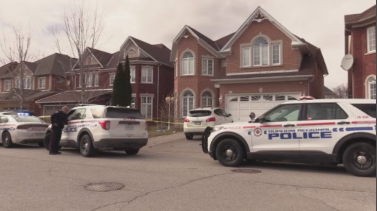 A stabbing near Delaney and Todd Roads in Ajax, Ont. 