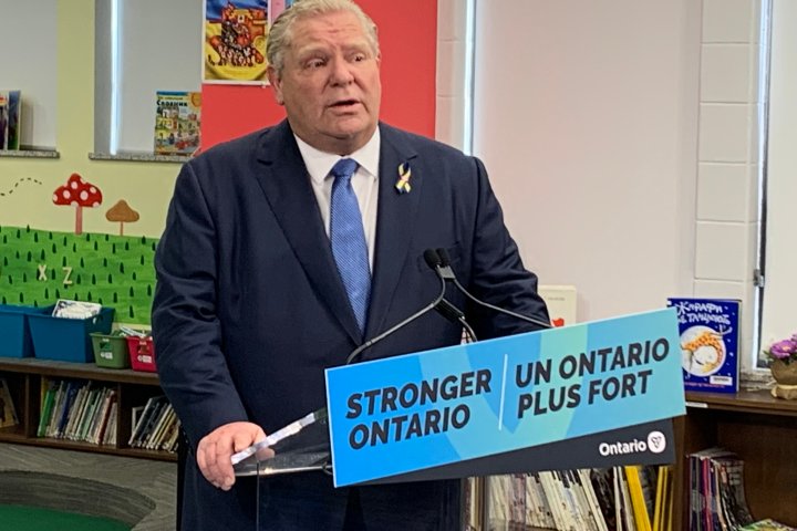 Doug Ford defends Moore over lack of public appearances as Ontario weathers 6th COVID wave