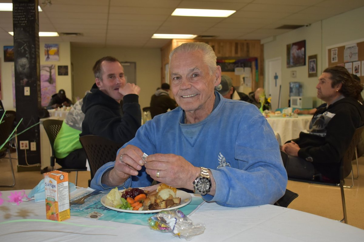 Every year, the Gospel Mission in Kelowna puts on an Easter meal for its shelter residents.