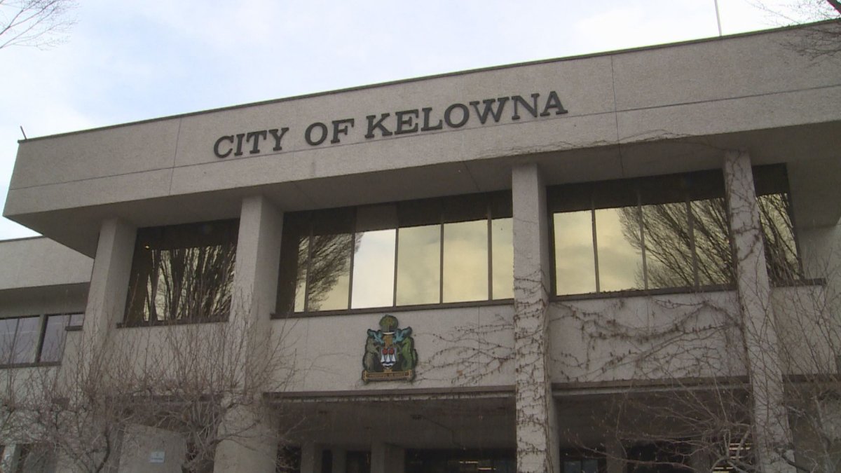 City hall in Kelowna, B.C.