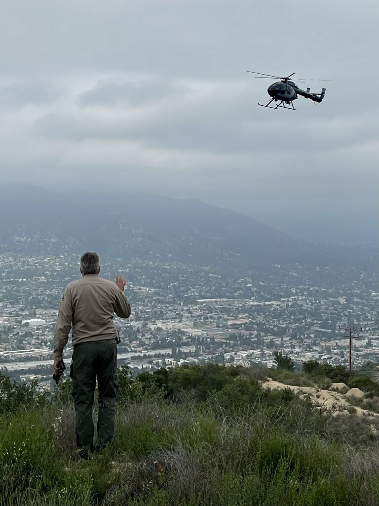 Montrose Search and Rescue Team searches for a missing nonverbal teen in Crescenta Valley Park in California.