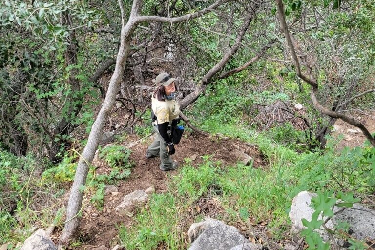 Montrose Search and Rescue Team searches for a missing nonverbal teen in Crescenta Valley Park in California.