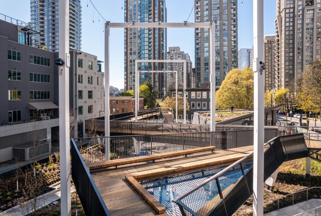 Unique new park now open in downtown Vancouver - image