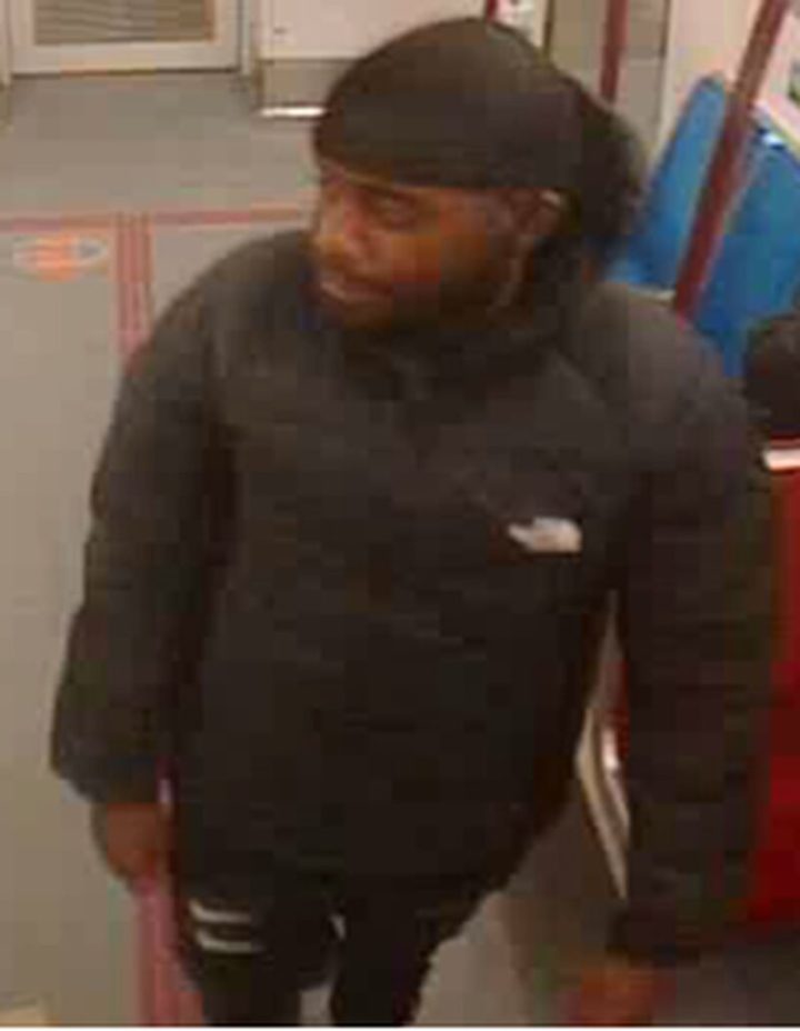 One of the images of the suspect previously released by police.