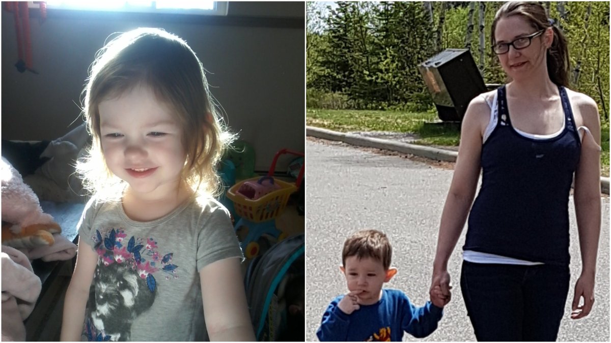 Family has identified the mother and her two children killed in Portage la Prairie April 10 as (from left) Isabella Murphy, 6, Mason Murphy, 3, and Shantelle Murphy, 32.