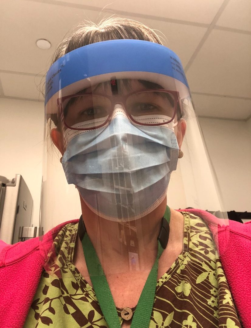 Healthcare worker Yvonne Sawatzky recently completed 10 12-hour shifts in 13 days at an long-term care home because other staff members were sick or isolating with COVID-19.