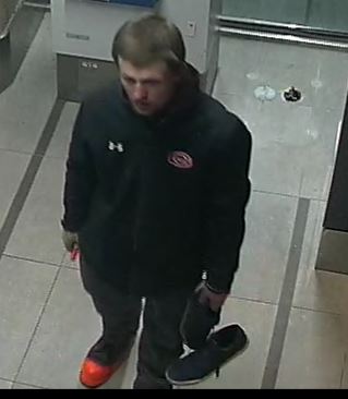 A picture of one of the men believed to be involved in a stabbing at SAIT on Wednesday morning.