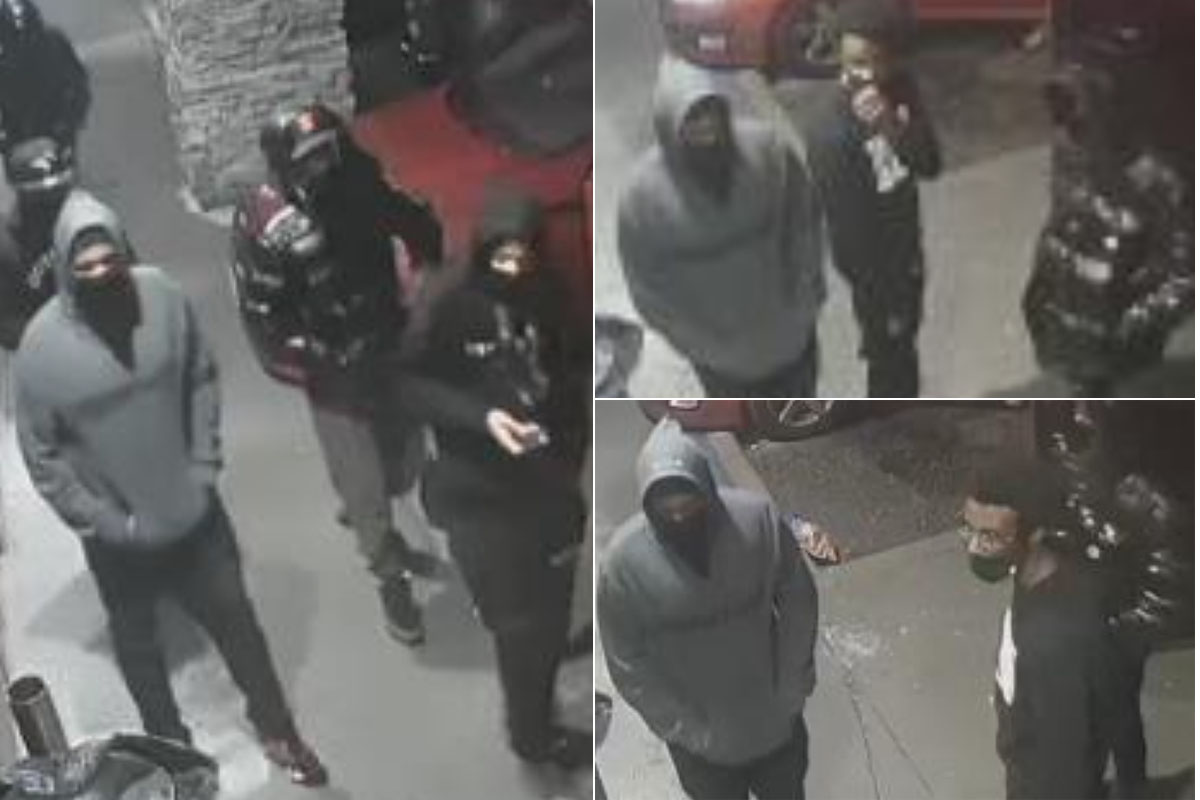 Waterloo Regional Police say they have released images of several men that they are looking to speak with in connection to a recent robbery in Waterloo.