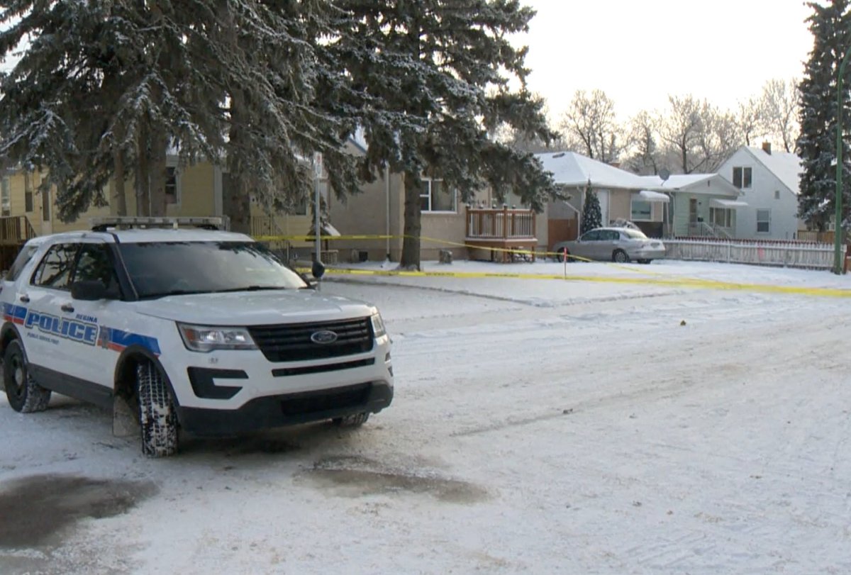 This file image taken on Dec. 1, 2019 at the scene where 23-year-old Keenan Toto was killed in Regina.