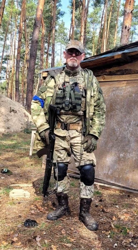 Victor has been in Ukraine fighting with the Ukrainian army for the last seven weeks.
