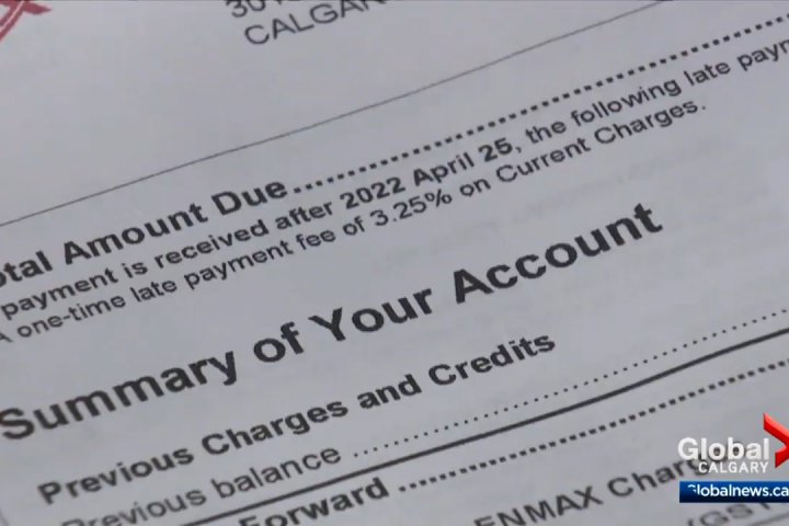 Calgary city council to look at utility fees in December, one-time relief in November