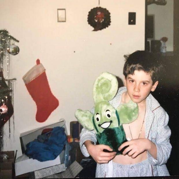 6-year-old Andrew Prosser was evidently a big Fiddle Edd fan. Now he sells shirts with the character on them.