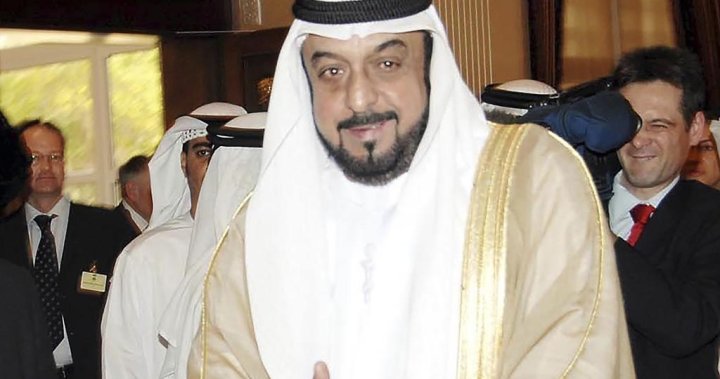 Sheikh Khalifa bin Zayed, ruler and president of UAE, dies at 73