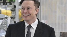 Tesla CEO Elon Musk attends the opening of the Tesla factory Berlin Brandenburg in Gruenheide, Germany on March 22, 2022.