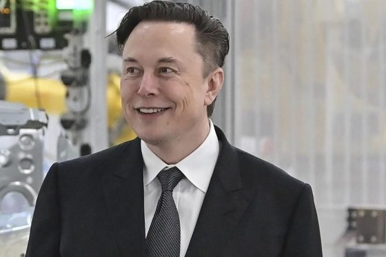 Tesla CEO Elon Musk attends the opening of the Tesla factory Berlin Brandenburg in Gruenheide, Germany on March 22, 2022.