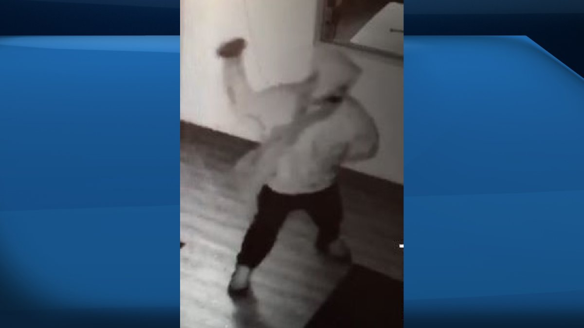 Police in Kingston are searching for a man responsible for a break and enter and assault in April.