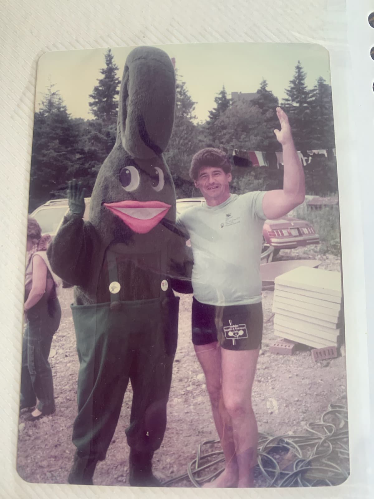 A 14-year-old future mayor of Saint John donned the Fiddle Edd costume during the promotion of the 1985 Canada Games.