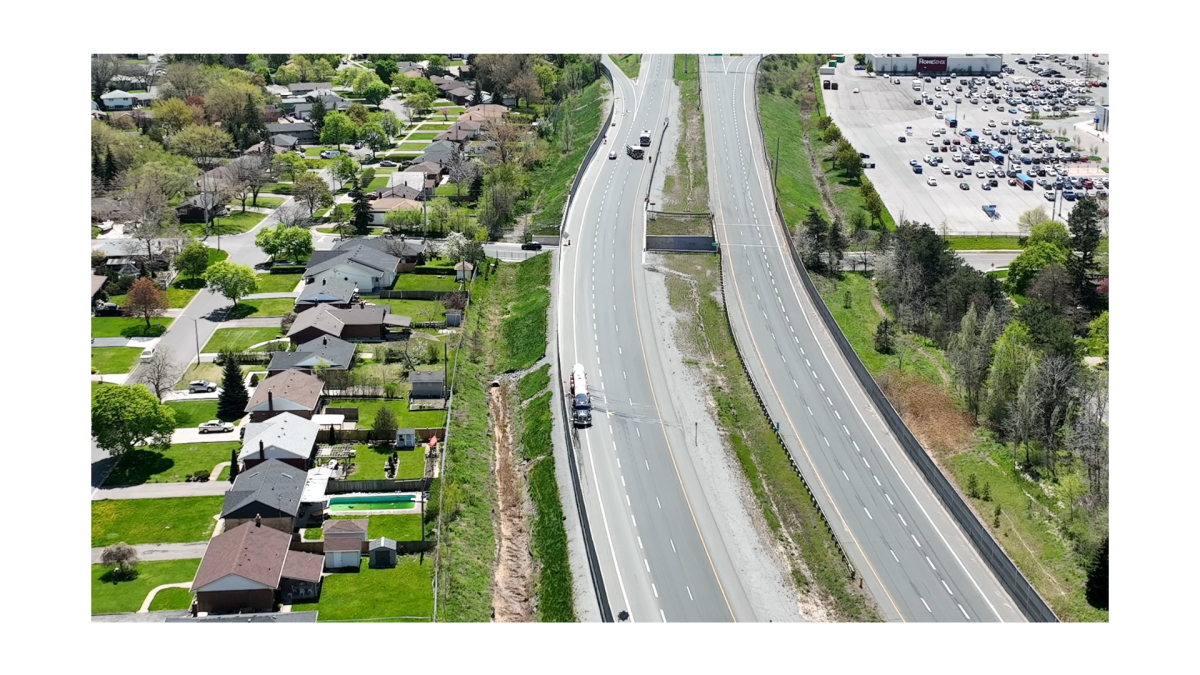 Portion of Highway 406 in St. Catharines closed following acid