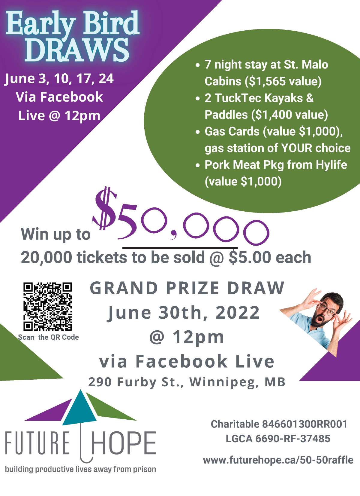Future Hope 50-05 Raffle 2022 - image