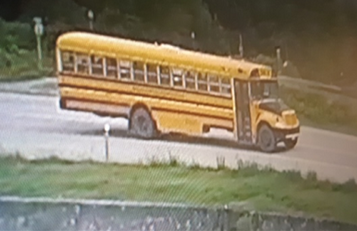 B.C. RCMP are hoping to speak with motorists who took evasive action during a fatal collision near Agassiz, B.C. on March 10, 2022, including the driver of this school bus.