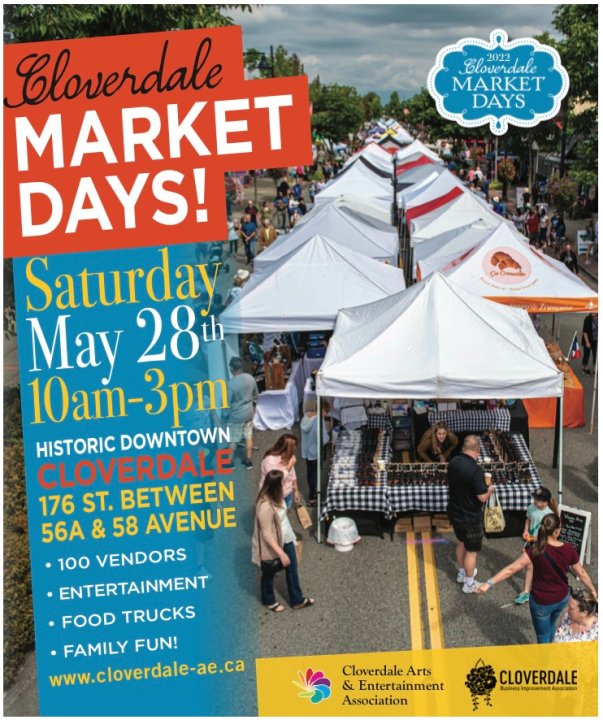 Cloverdale market days GlobalNews Events