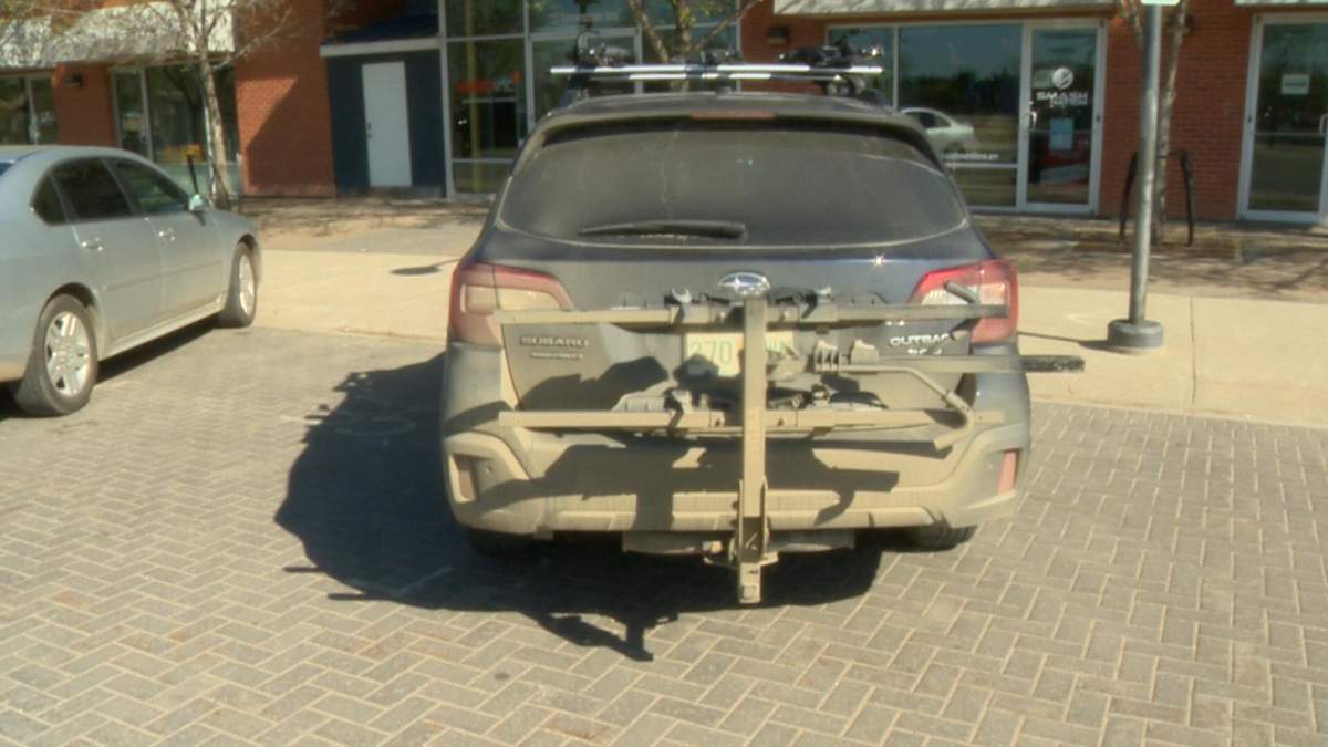 rear bike rack ticket