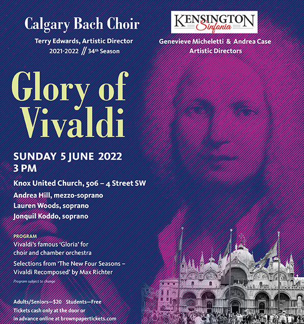 Glory of Vivaldi; The Calgary Bach Choir - image