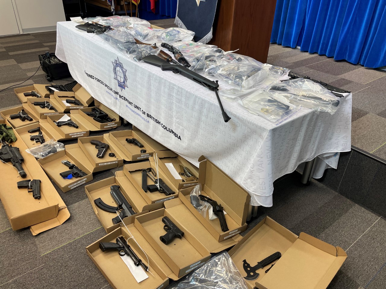 B.C. Anti-gang Initiative Leads To Seizure Of Guns, Drugs, Cash And ...