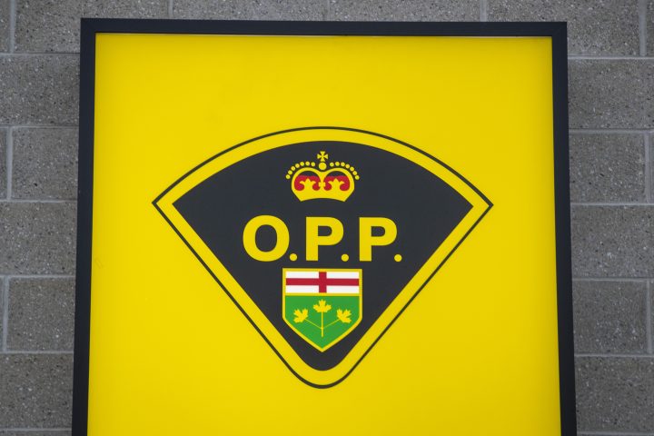 Ontario Provincial Police offices in Trenton, Ontario on Sunday, Jan. 9, 2022. 