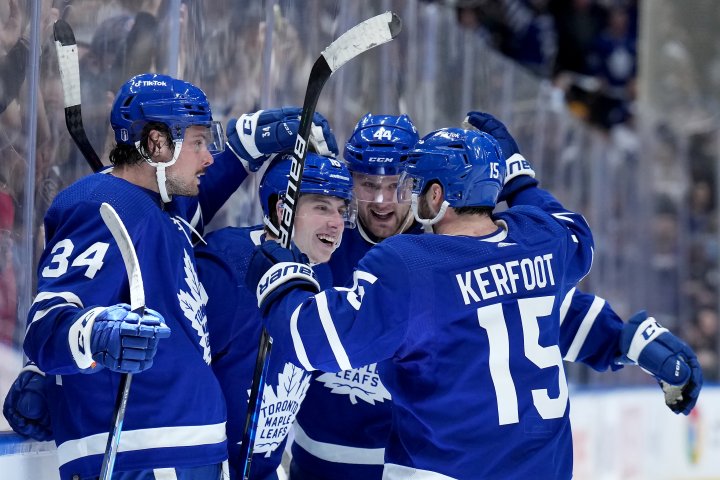 Matthews, Marner lead the way as Toronto Maple Leafs thump 5-0 Lightning in Game 1