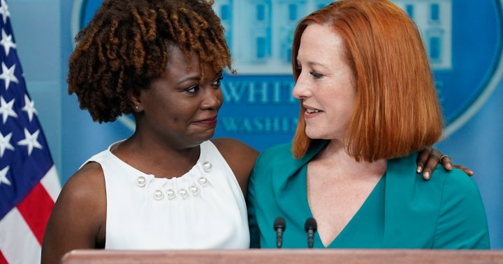 Biden names Karine Jean-Pierre as 1st Black, openly LGBTQ White House press secretary