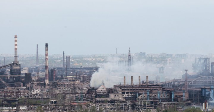 Dozens more civilians evacuated from Mariupol steel plant as Ukrainian fighters dig in