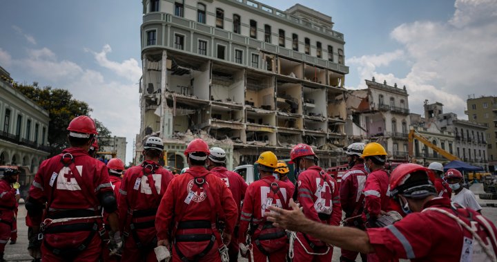 Havana hotel explosion: 35 dead after rescuers find more bodies in ruins