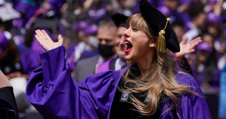 Paging Dr. Swift: Taylor Swift receives honorary doctorate from New York University – National