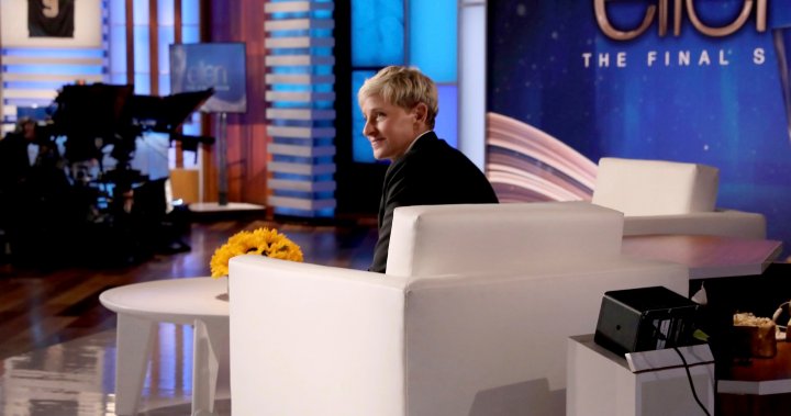 Ellen DeGeneres says tearful goodbye to talk show after 19 years – National | Globalnews.ca