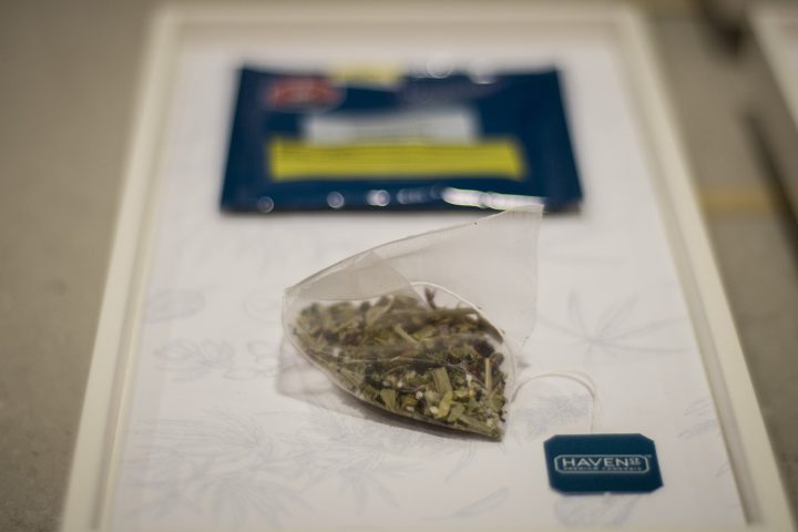 Terrascend Canada's No. 550 rise tea bag is photographed at the Ontario Cannabis Store in Toronto on Friday, January 3, 2020. 