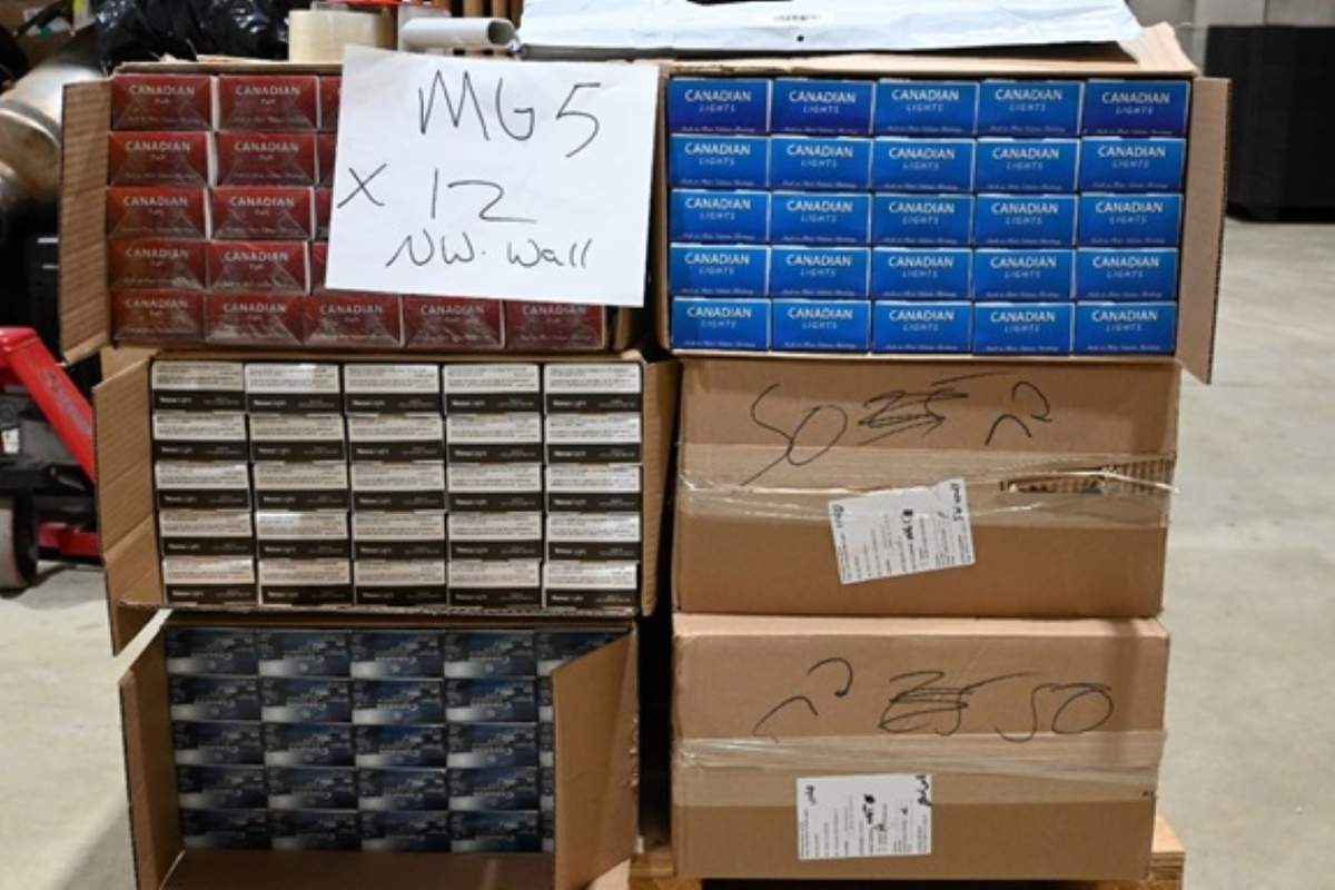 Eight people have been charged after an Edmonton police investigation led officers to seize more than $1.1 million worth of contraband cigarettes, drugs, cash and cars.