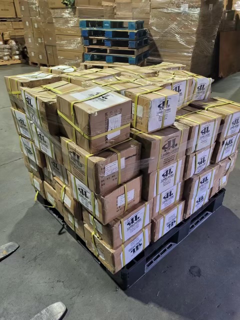 The medals were taken through a sorting facility on Saturday afternoon, May 28, 2022.