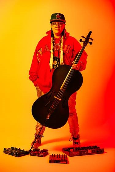 Cris Derksen, a Juno-nominated cellist and composer