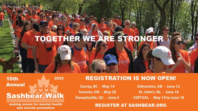 10th Annual Sashbear Walk Fundraiser - image