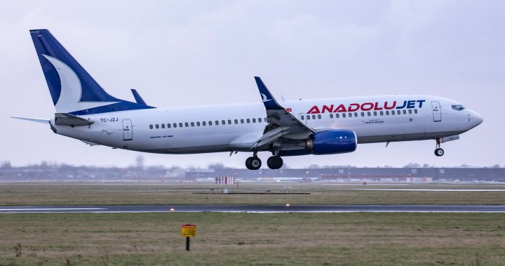 Turkish flight aborted after passengers sent unnerving plane crash photos