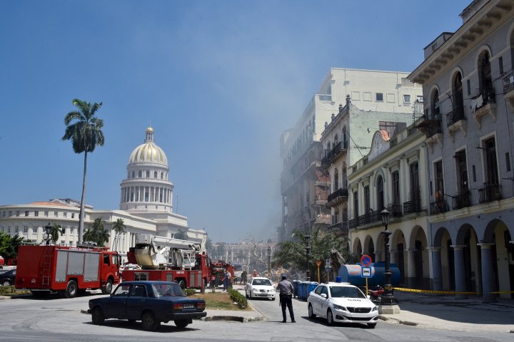 Major explosion destroys hotel in Havana, Cuba: report