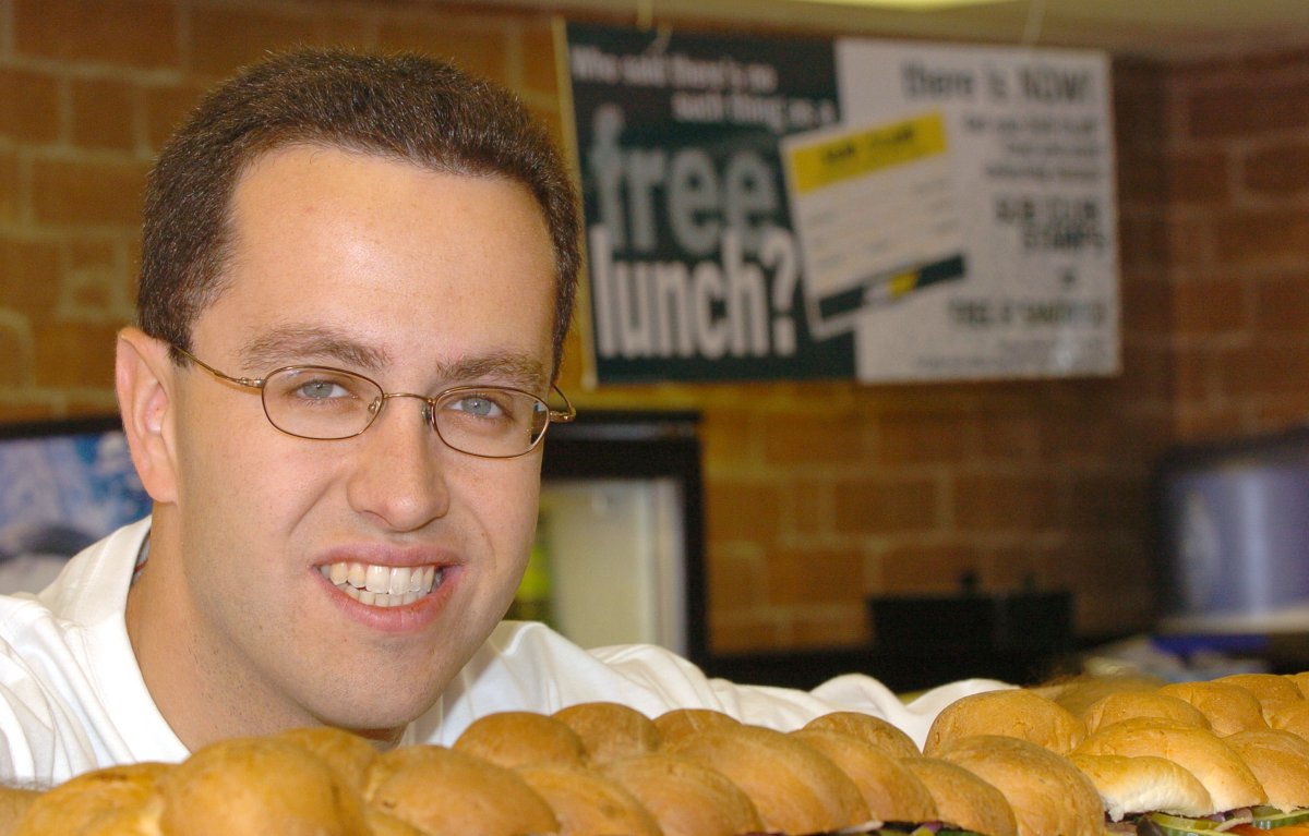 Jared Fogle during Jared Fogle Launches "Fight The Fat" Campaign at Subway, Charing Cross in London, Great Britain.