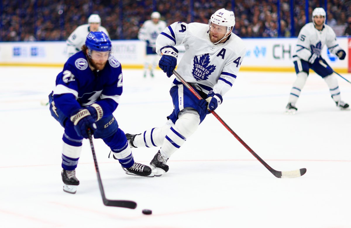 Toronto Maple Leafs vs. Tampa Bay Lightning – First Round, Game 1