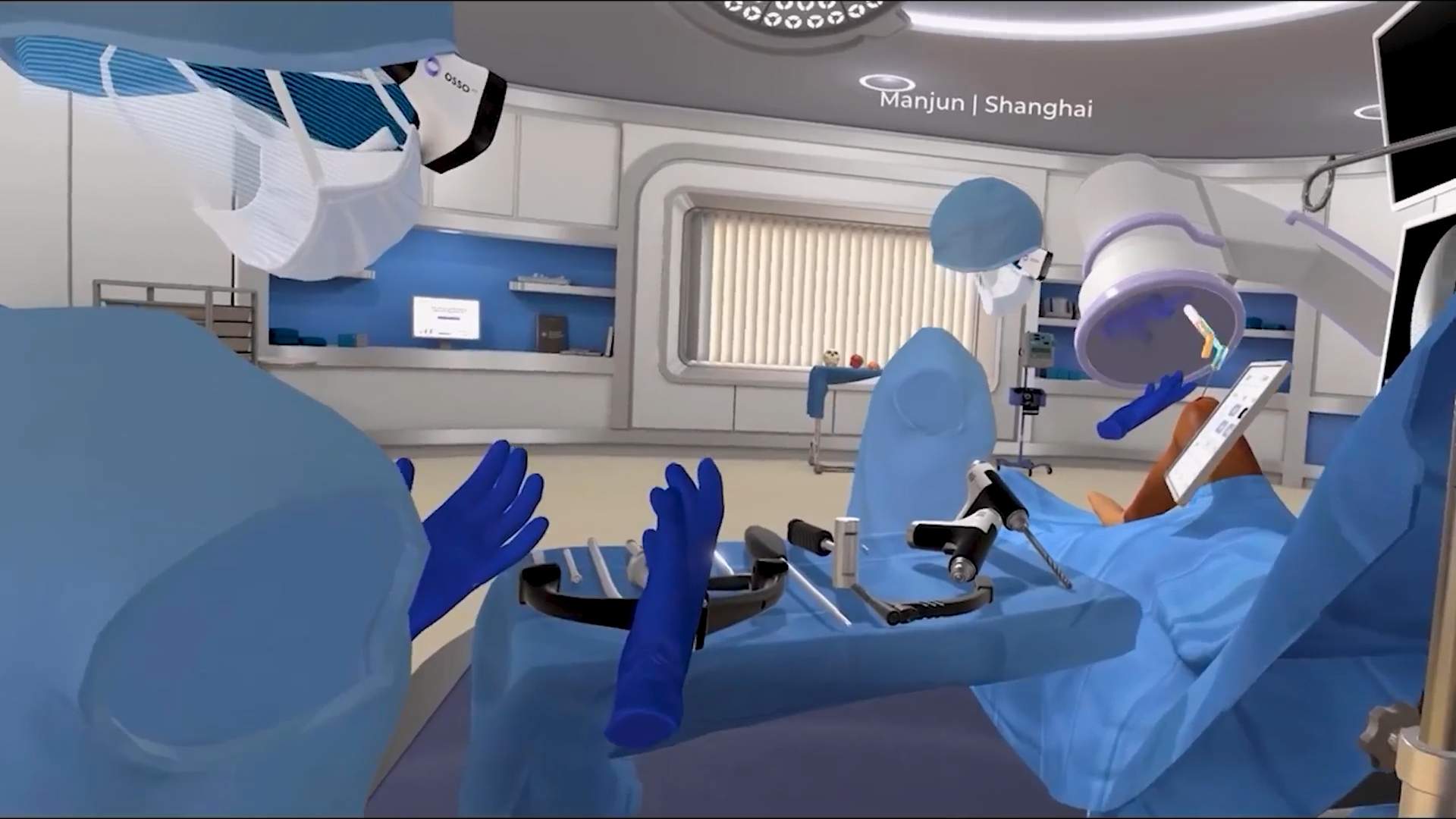 Healthcare workers training in the metaverse