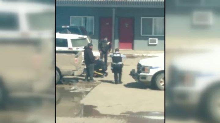 Alberta Mountie placed on administrative duty after video surfaces of arrest involving use of force