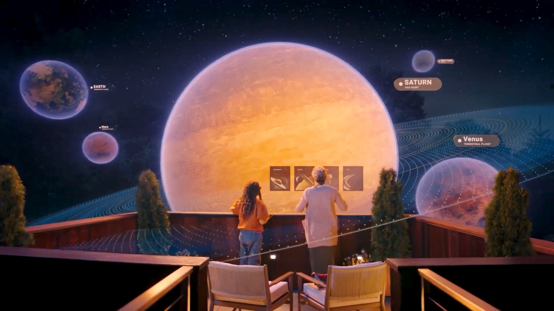 Learning about space and plants in Horizon Worlds