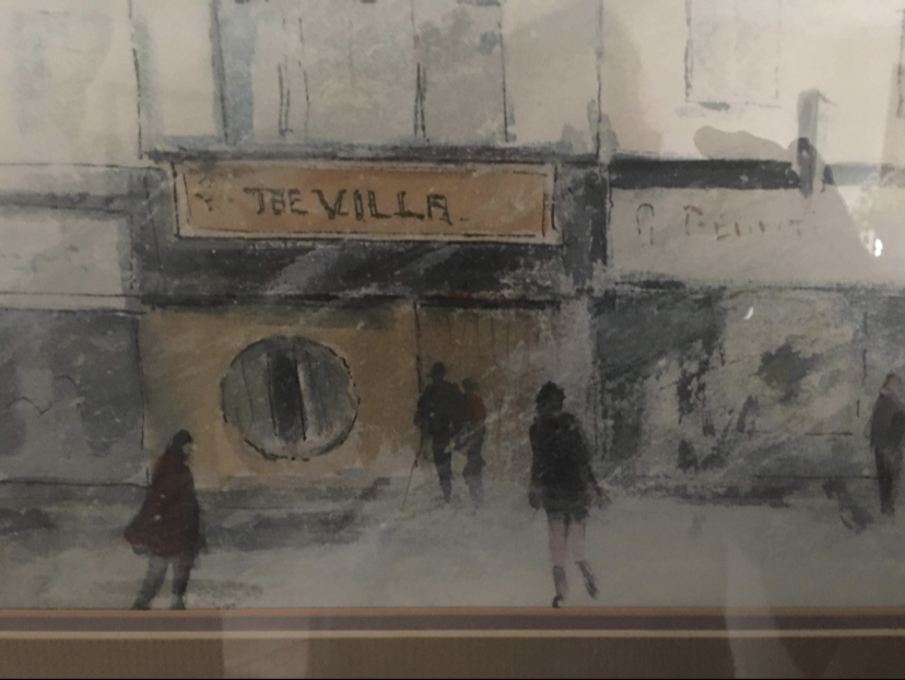 London, Ont., artist John Kinnear’s painting of Irene and Tony Demas restaurant the Villa on Richmond Street in the 1970’s.