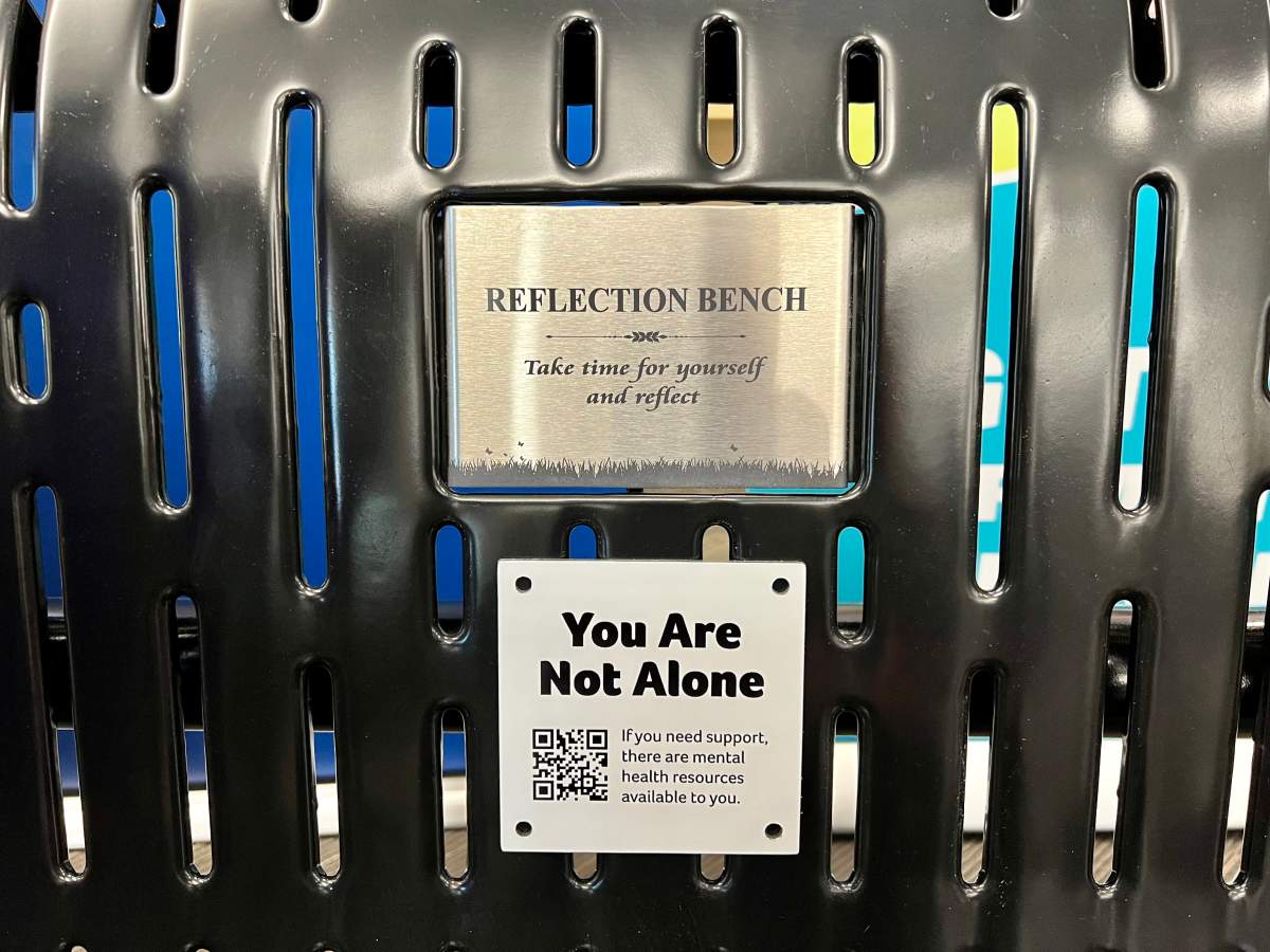 New reflection benches to be placed throughout Regina city parks.